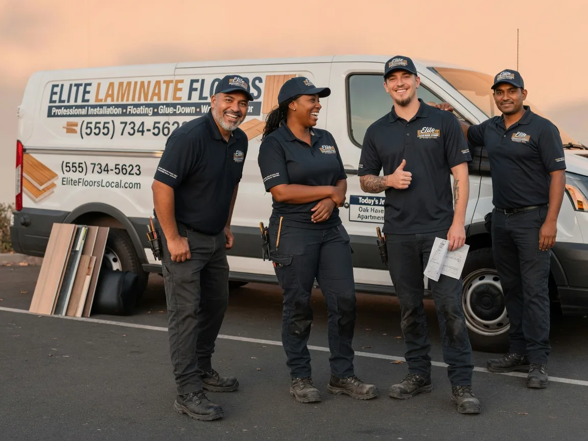 Laminate flooring installation company in Krakow, WI